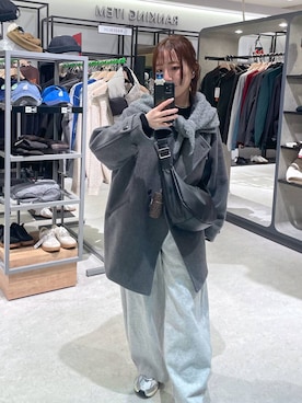 manaさん(レディース・153cm)の冬コーディネート