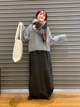 manaさん(レディース・153cm)の冬コーディネート