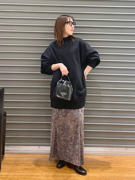 manaさん（レディース・153cm）の冬コーディネート