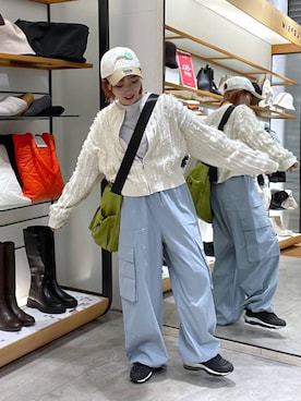 manaさん(レディース・153cm)の冬コーディネート