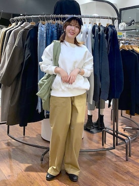 manaさん（レディース・153cm）の冬コーディネート