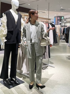 manaさん（レディース・153cm）の冬コーディネート