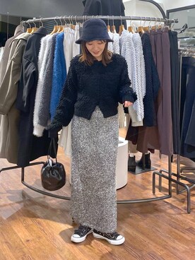 manaさん（レディース・153cm）の冬コーディネート