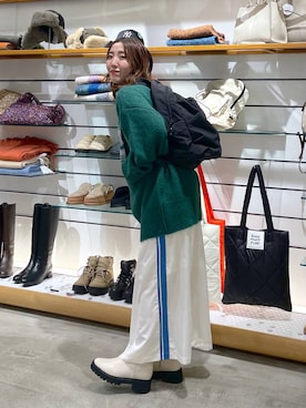 manaさん(レディース・153cm)の冬コーディネート