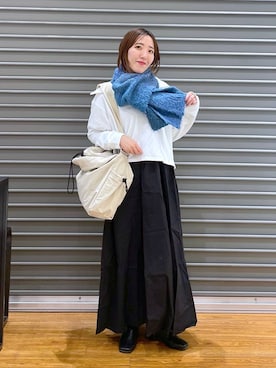 manaさん（レディース・153cm）の冬コーディネート