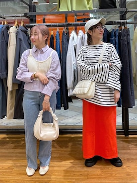 manaさん（レディース・153cm）の春コーディネート