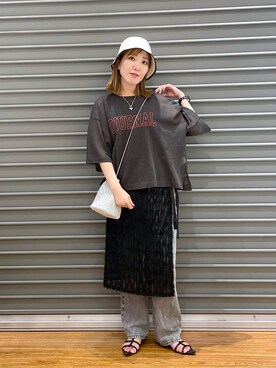 manaさん(レディース・153cm)の夏コーディネート