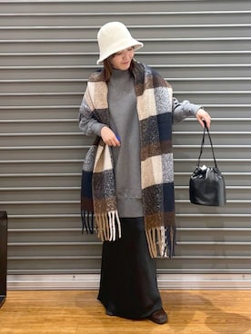 manaさん(レディース・153cm)の冬コーディネート