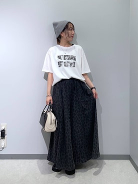 「LEPSIM（レプシィム）のアイテム」を使った、manaさん（レディース・153cm）の夏コーディネート