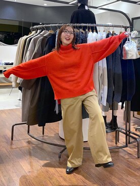 manaさん（レディース・153cm）の冬コーディネート