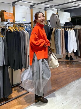 manaさん(レディース・153cm)の冬コーディネート