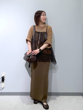 manaさん（レディース・153cm）の夏コーディネート