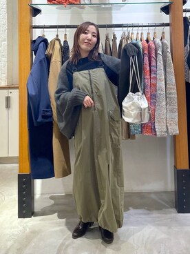 manaさん（レディース・153cm）の冬コーディネート