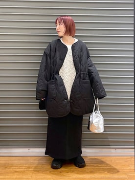 manaさん（レディース・153cm）の冬コーディネート