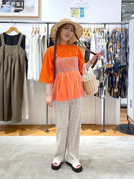 manaさん(レディース・153cm)の夏コーディネート