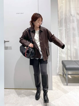 manaさん（レディース・153cm）の春コーディネート