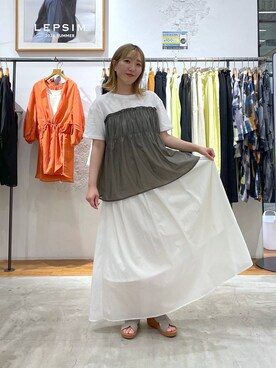 manaさん(レディース・153cm)の夏コーディネート