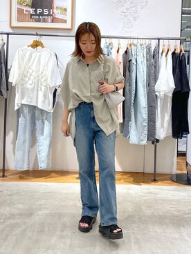 manaさん（レディース・153cm）の夏コーディネート