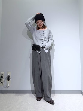 manaさん（レディース・153cm）の秋コーディネート