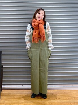 manaさん（レディース・153cm）の冬コーディネート