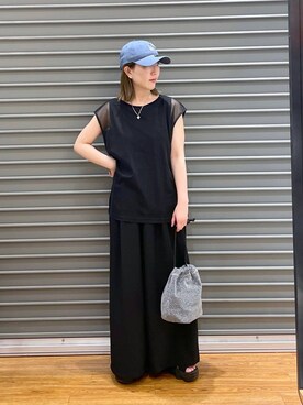 manaさん（レディース・153cm）の夏コーディネート