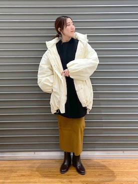 manaさん(レディース・153cm)の冬コーディネート