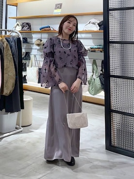 manaさん（レディース・153cm）の冬コーディネート