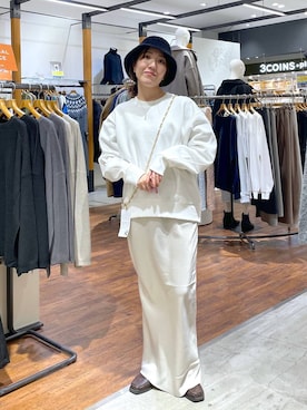 manaさん（レディース・153cm）の冬コーディネート