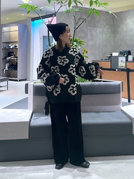 manaさん（レディース・153cm）の冬コーディネート