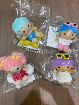 「LOWRYS FARM（ローリーズファーム）の【サンリオキャラクターズ】ヌイキーホルダー8 647243/GOODS（キーホルダー、その他）」を使った、manaさん（レディース・153cm）の春コーディネート