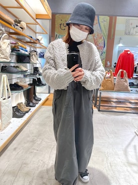 manaさん（レディース・153cm）の冬コーディネート