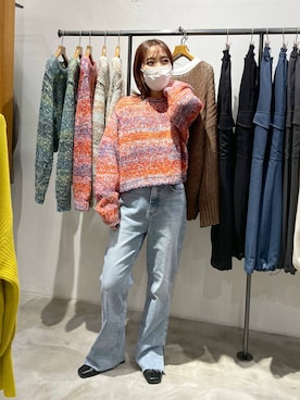 manaさん（レディース・153cm）の冬コーディネート