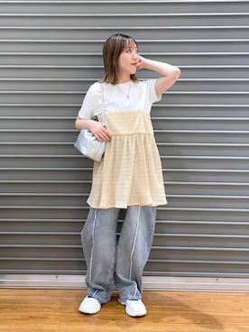 manaさん(レディース・153cm)の春コーディネート