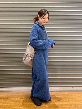 manaさん（レディース・153cm）の冬コーディネート