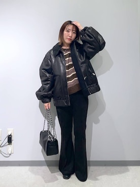 manaさん(レディース・153cm)の秋コーディネート