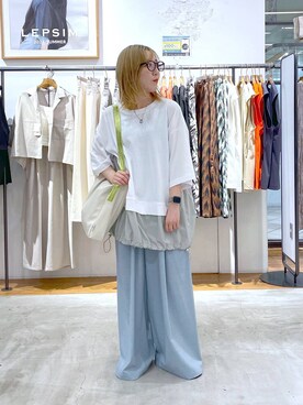 manaさん（レディース・153cm）の夏コーディネート