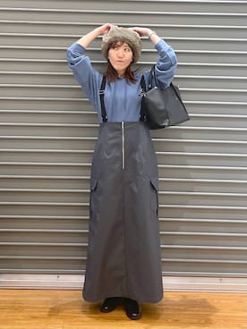manaさん（レディース・153cm）の冬コーディネート