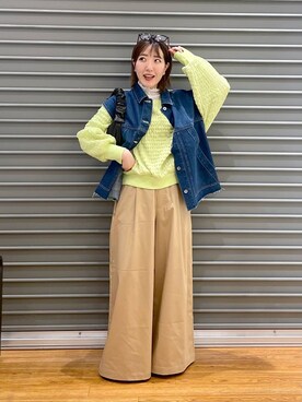 manaさん(レディース・153cm)の春コーディネート