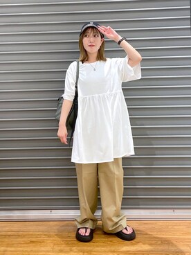 manaさん（レディース・153cm）の夏コーディネート