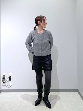 manaさん（レディース・153cm）の冬コーディネート