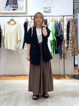 manaさん（レディース・153cm）の夏コーディネート