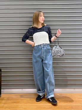 SZY様 LEPSIM ジーンズ デニム デニムパンツ ウエスト切り替えデニム