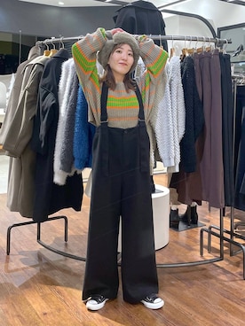 manaさん（レディース・153cm）の冬コーディネート