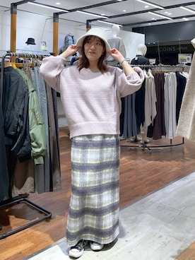 manaさん（レディース・153cm）の冬コーディネート