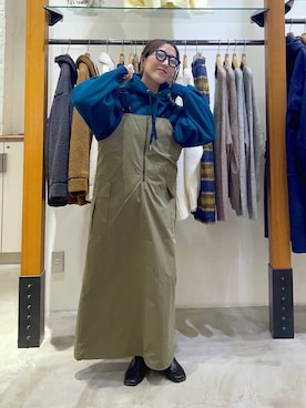 manaさん（レディース・153cm）の冬コーディネート