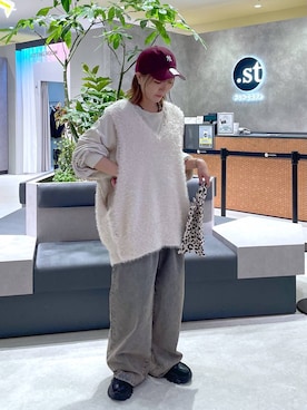 manaさん（レディース・153cm）の秋コーディネート