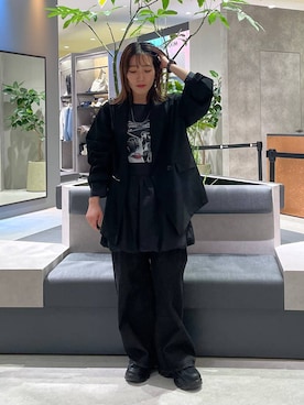 manaさん（レディース・153cm）の冬コーディネート