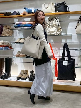 manaさん（レディース・153cm）の冬コーディネート