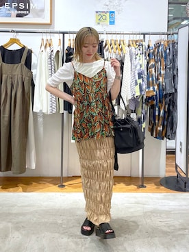 manaさん（レディース・153cm）の夏コーディネート