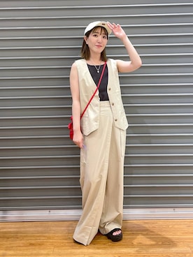 manaさん（レディース・153cm）の夏コーディネート